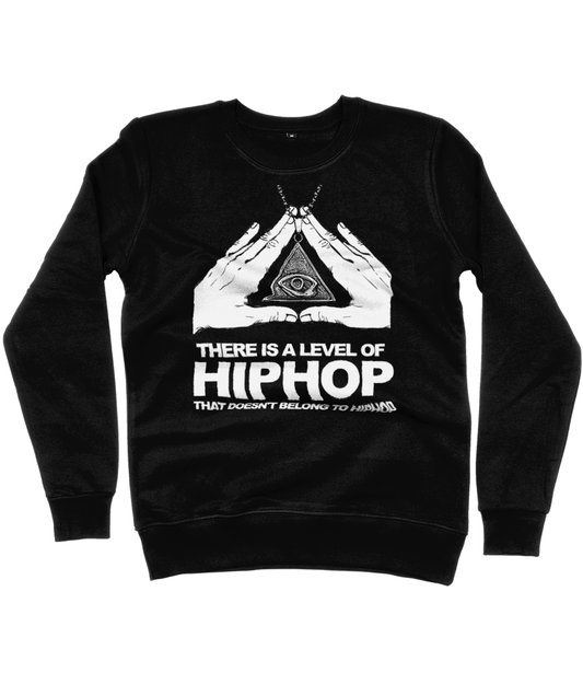 A Level of Hip Hop - Sweatshirt - Black/Charcoal/White - One Stop Hip Hop UK