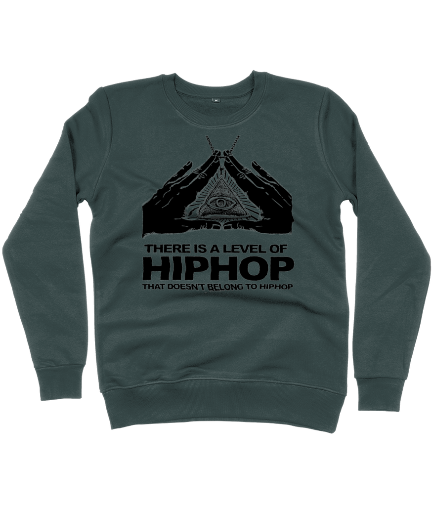 A Level of Hip Hop - Sweatshirt - Black/Charcoal/White - One Stop Hip Hop UK