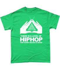 A level of hip hop - T shirt - White/Black/Jade - One Stop Hip Hop UK