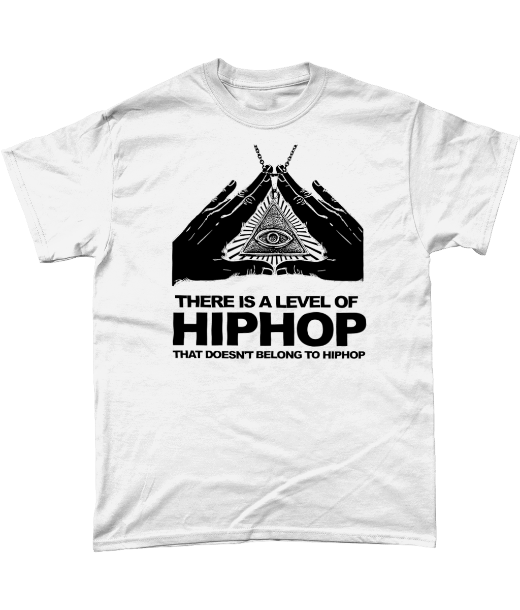 A level of hip hop - T shirt - White/Black/Jade - One Stop Hip Hop UK