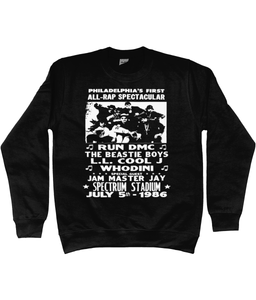All Rap Spectacular Old School Hip Hop Sweatshirt Black PHC Streetwear Online Store