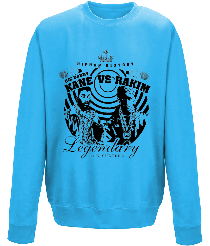 Big Daddy Kane V Rakim - Sweatshirt, Hip Hop Clothing - 5 Colors - One Stop Hip Hop UK
