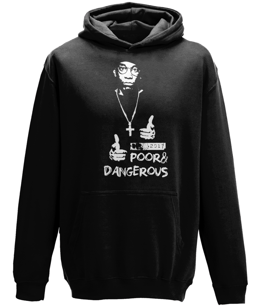 Big L - Poor & Dangerous 2 - Hoodie - Black/Plum - Iconic Range - One Stop Hip Hop UK