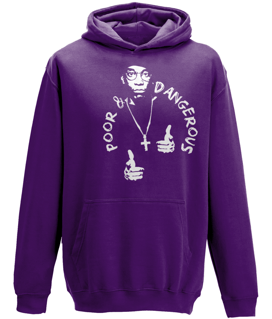 Big L- Poor & Dangerous - Hoodie - Black/Plum - #PHC - One Stop Hip Hop UK