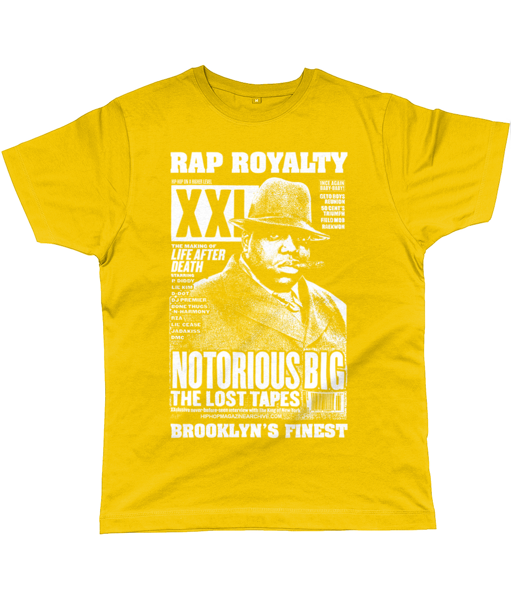 Brooklyn's Finest - 03 Classic T Shirt - White/Black/SunshineYellow - #PHC - One Stop Hip Hop UK