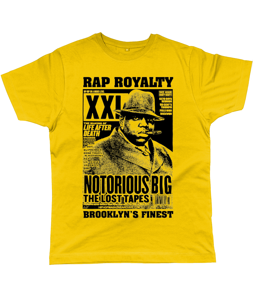 Brooklyn's Finest - 03 Classic T Shirt - White/Black/SunshineYellow - #PHC - One Stop Hip Hop UK