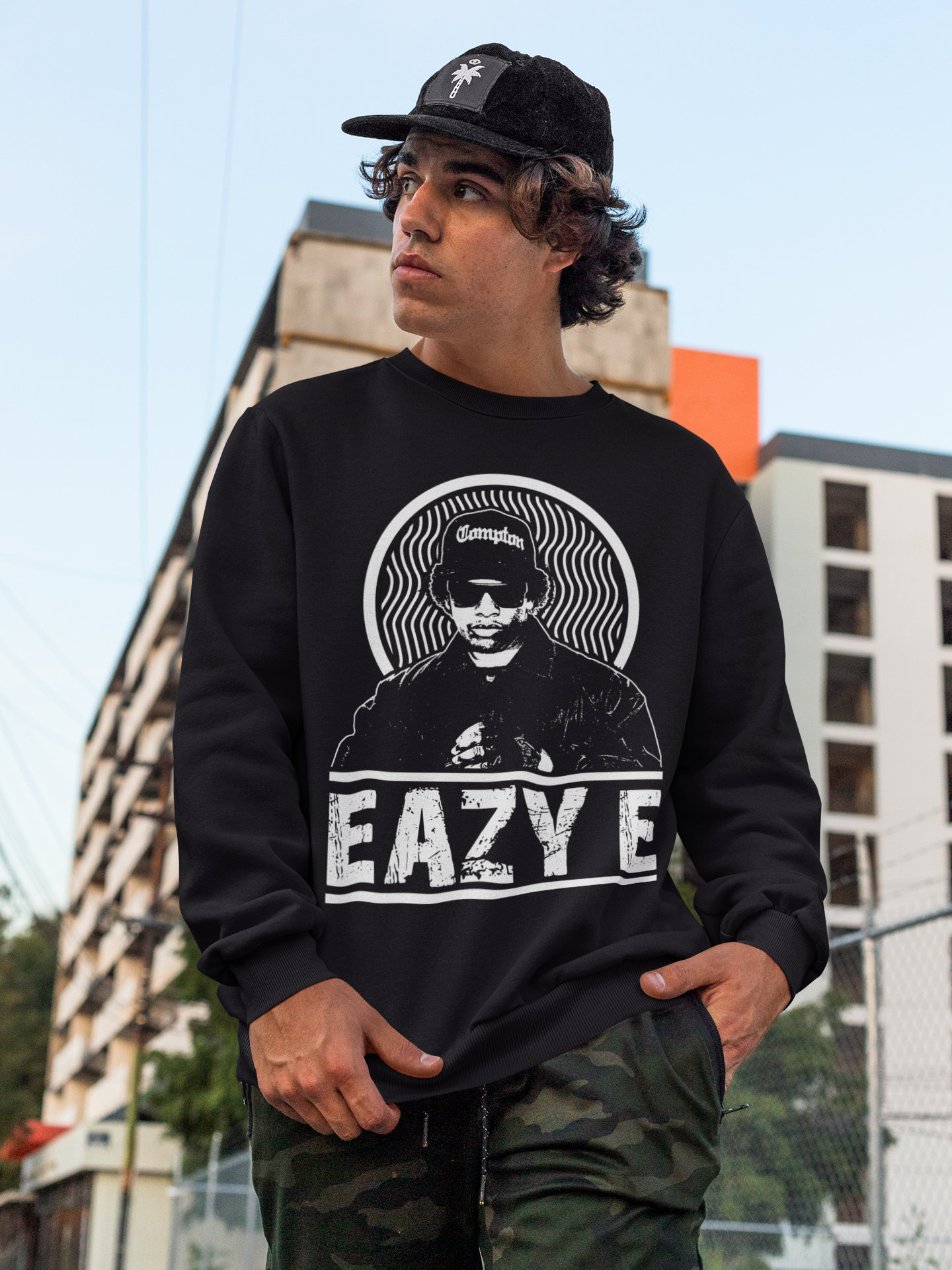 Eazy E NWA Sweatshirt Hip Hop Clothing FREE SHIPPING Iconic Range