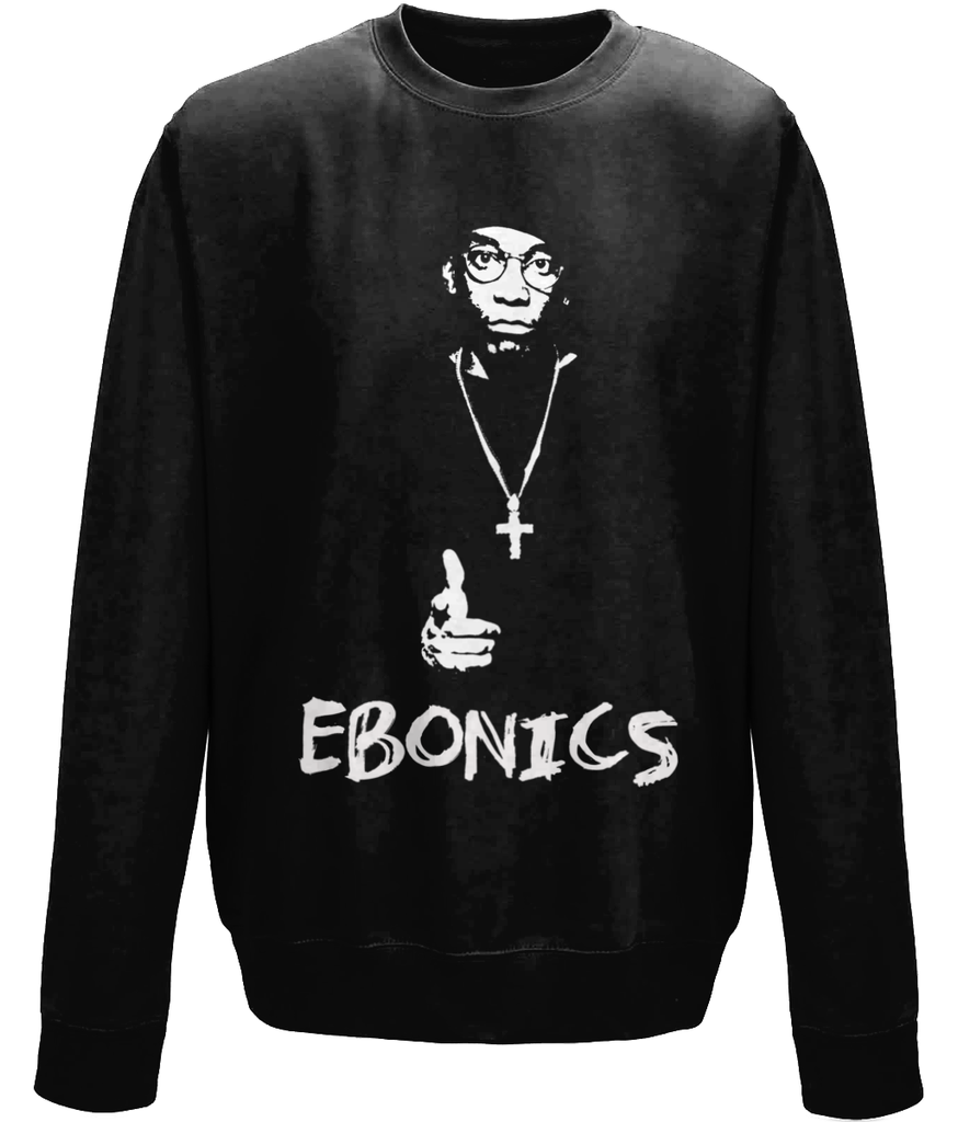 Big L - Ebonics - Sweatshirt - Iconic Range - Black/Purple/Royal - One Stop Hip Hop UK