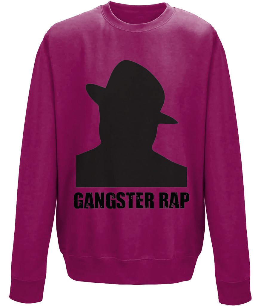Gangster Rap - Sweatshirt - Red/Grey/Blue/Burgundy - One Stop Hip Hop UK