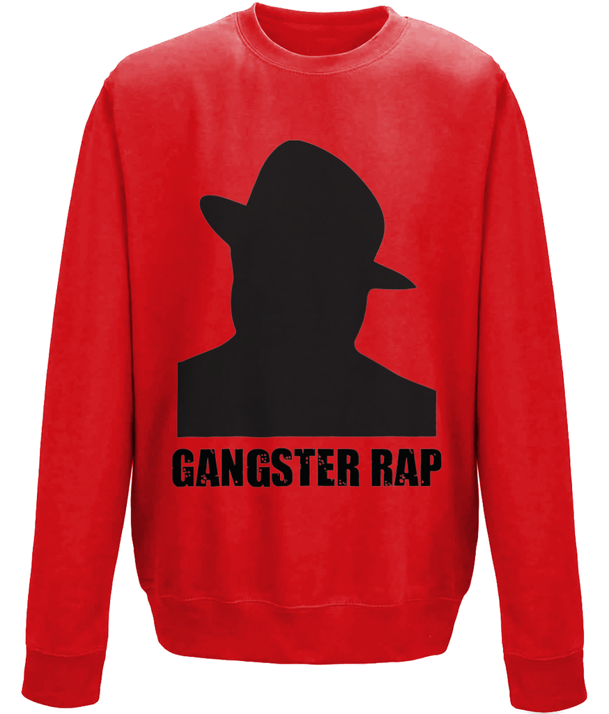 Gangster Rap - Sweatshirt - Red/Grey/Blue/Burgundy - One Stop Hip Hop UK