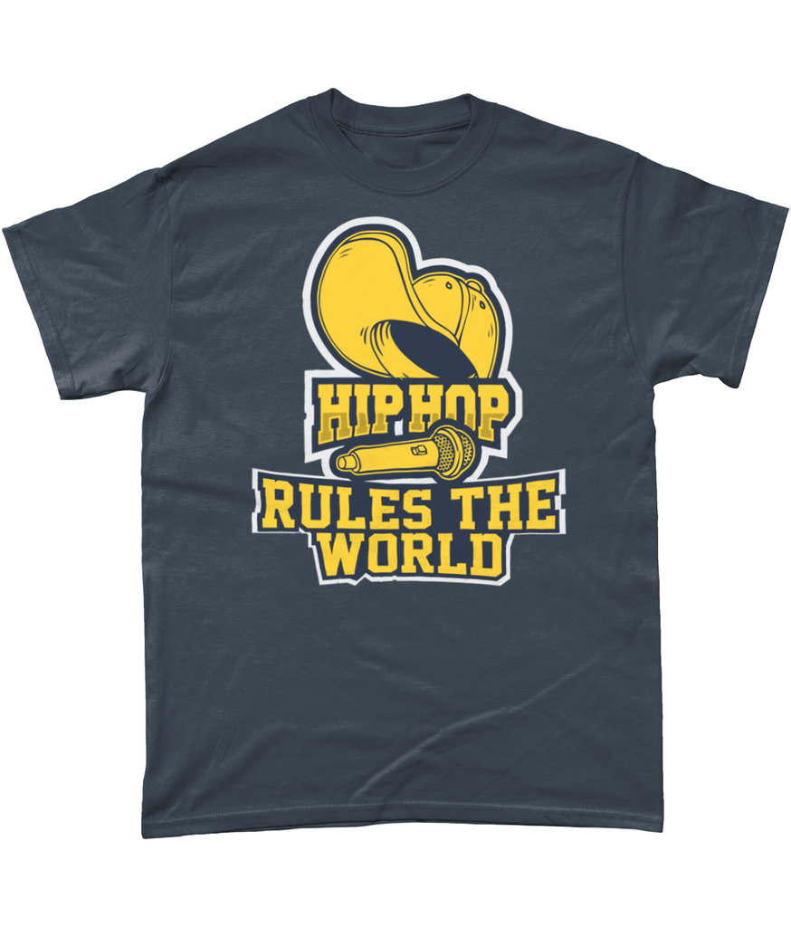 Hip Hop Rules 2 - T Shirt - White/Green/Tweed - One Stop Hip Hop UK