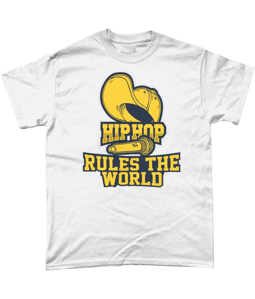 Hip Hop Rules 2 - T Shirt - White/Green/Tweed - One Stop Hip Hop UK