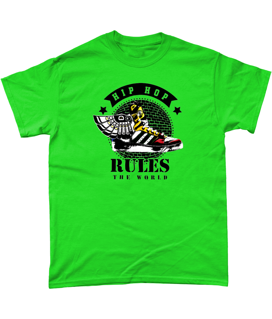 Hip Hop Rules - T Shirt - (available in 5 colors) - Love Hip Hop - One Stop Hip Hop UK