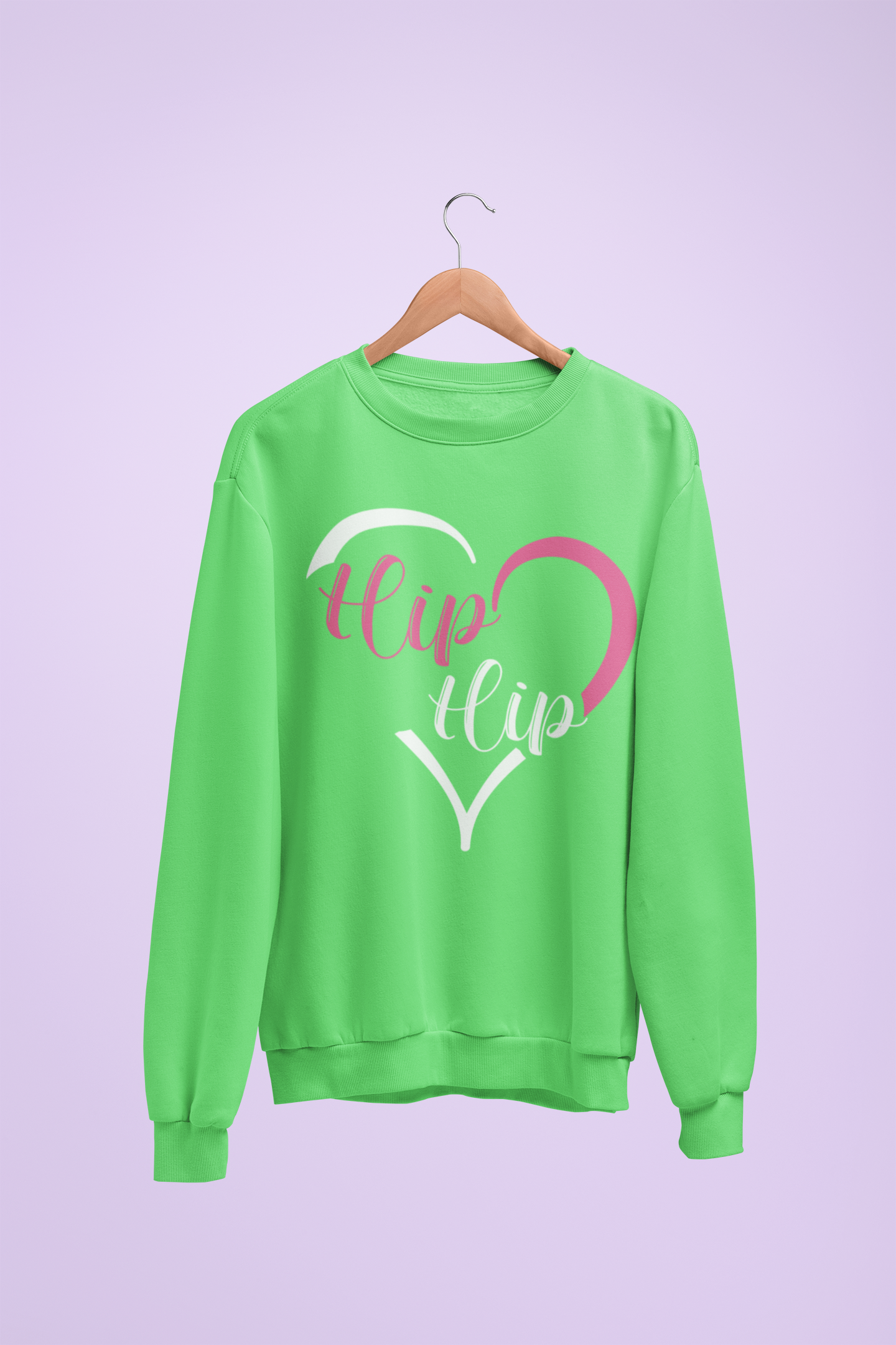 I Love Hip Hop Heart Ladies Sweatshirt 5 Colors FREE SHIPPING Women's Streetwear Rapper Clothing Online Store - One Stop Hip Hop UK