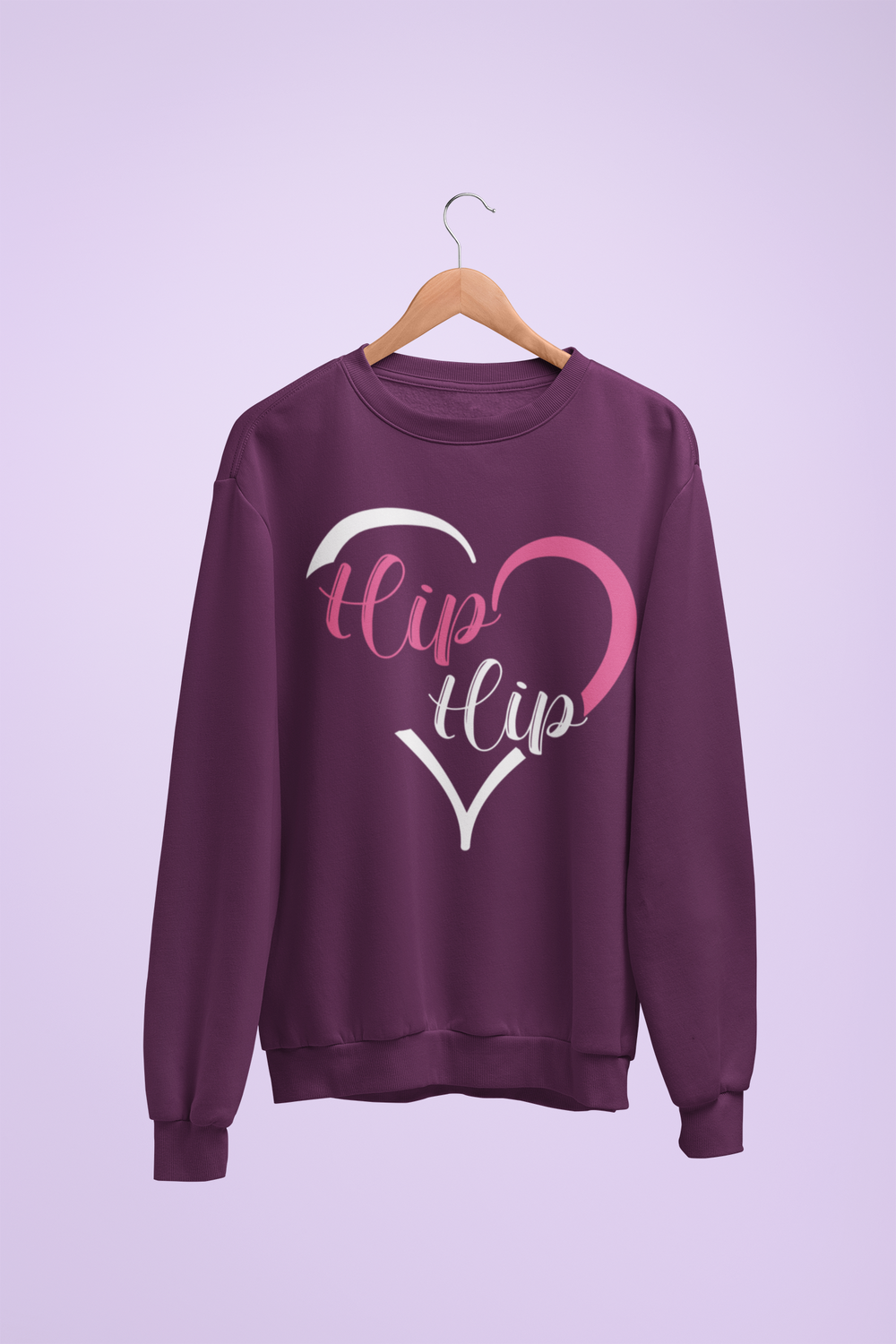 I Love Hip Hop Heart Ladies Sweatshirt 5 Colors FREE SHIPPING Women's Streetwear Rapper Clothing Online Store - One Stop Hip Hop UK