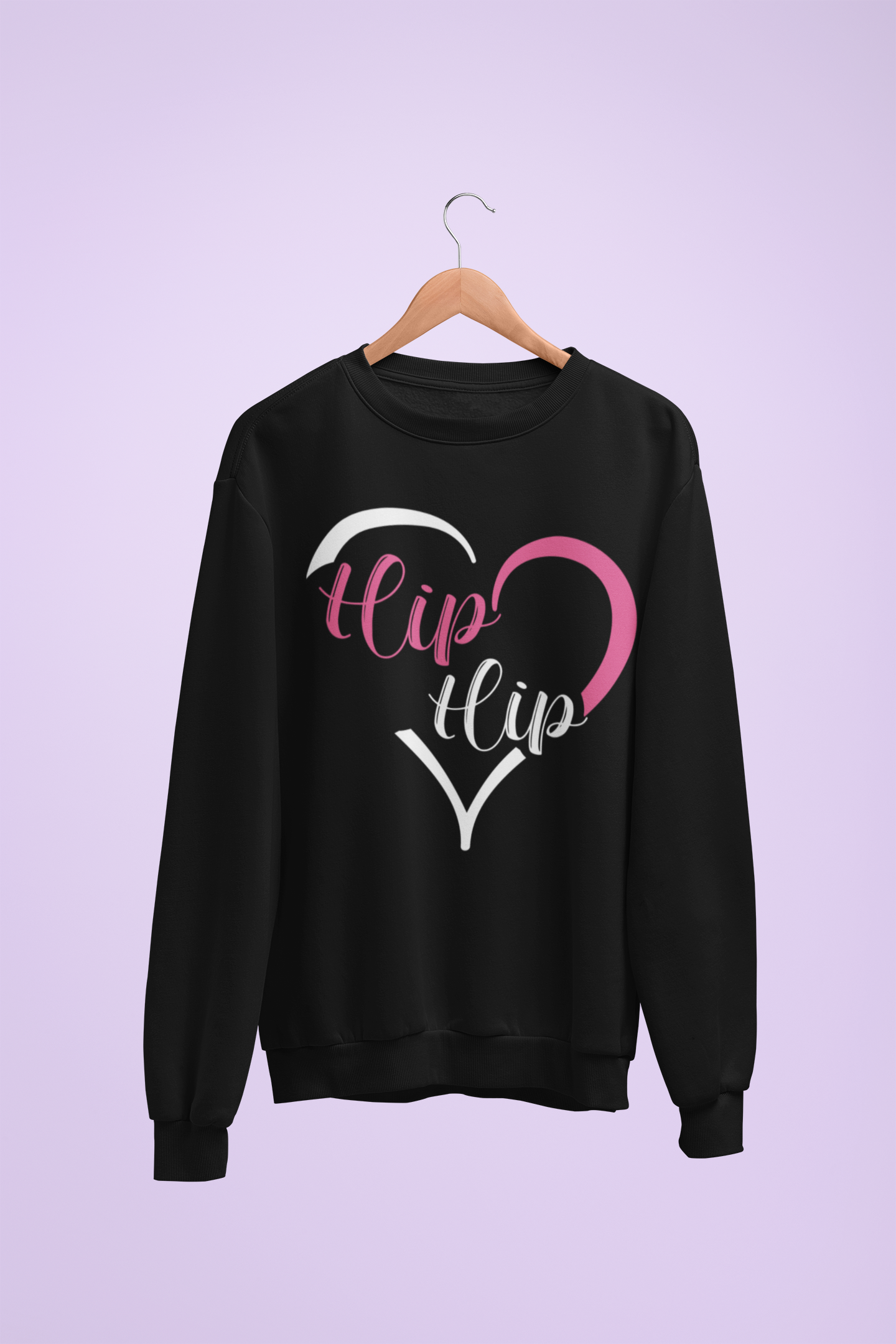 I Love Hip Hop Heart Ladies Sweatshirt 5 Colors FREE SHIPPING Women's Streetwear Rapper Clothing Online Store - One Stop Hip Hop UK