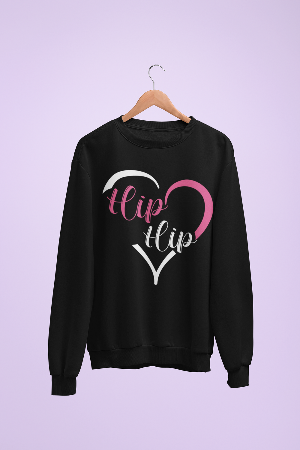 I Love Hip Hop Heart Ladies Sweatshirt 5 Colors FREE SHIPPING Women's Streetwear Rapper Clothing Online Store - One Stop Hip Hop UK