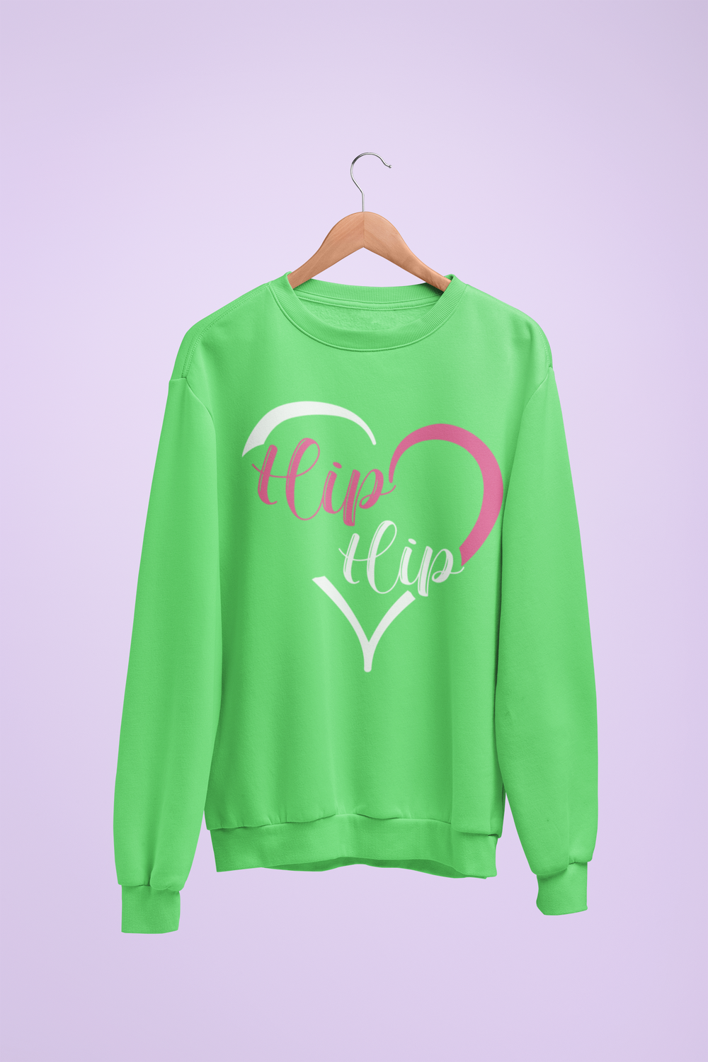 I Love Hip Hop Heart Ladies Sweatshirt 5 Colors FREE SHIPPING Women's Streetwear Rapper Clothing Online Store - One Stop Hip Hop UK
