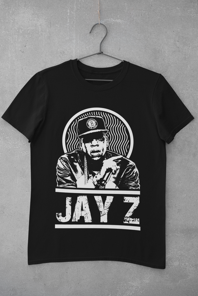 Jay Z Hip Hop T-Shirt Tee FREE SHIPPING New Streetwear Iconic Range Online Shop - One Stop Hip Hop UK