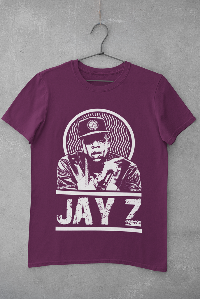 Jay Z Hip Hop T-Shirt Tee FREE SHIPPING New Streetwear Iconic Range Online Shop - One Stop Hip Hop UK