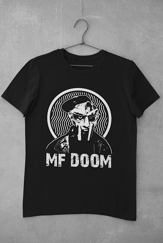 MF Doom Hip Hop T-Shirt FREE SHIPPING 5 Colors Online Store Streetwear Iconic Range New Fashion - One Stop Hip Hop UK