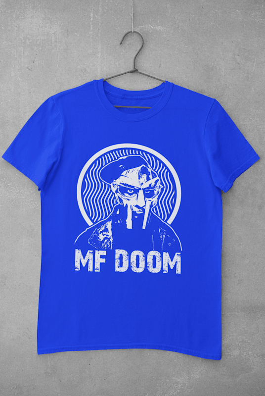 MF Doom Hip Hop T-Shirt FREE SHIPPING 5 Colors Online Store Streetwear Iconic Range New Fashion - One Stop Hip Hop UK
