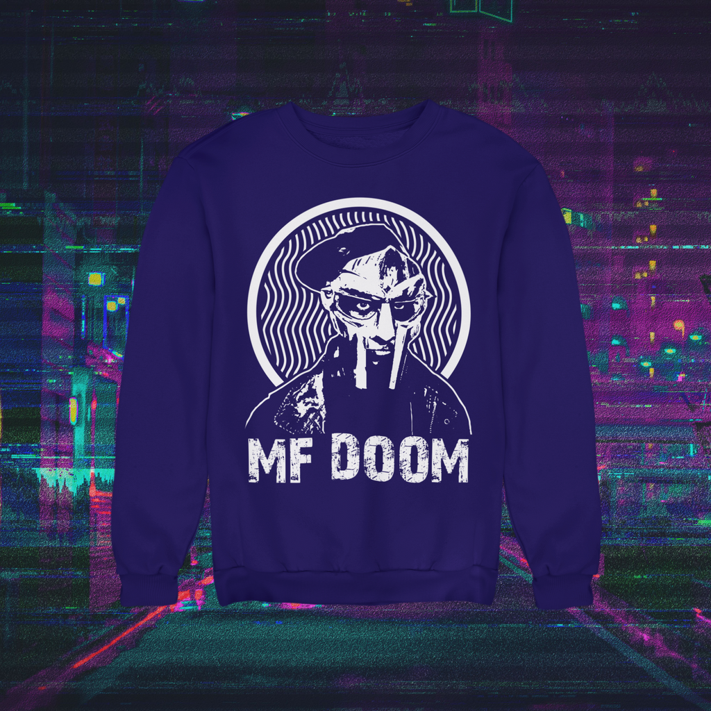 MF Doom Sweatshirt Hip Hop Clothing FREE SHIPPING Streetwear Iconic Range New Fashion Online Shop - One Stop Hip Hop UK
