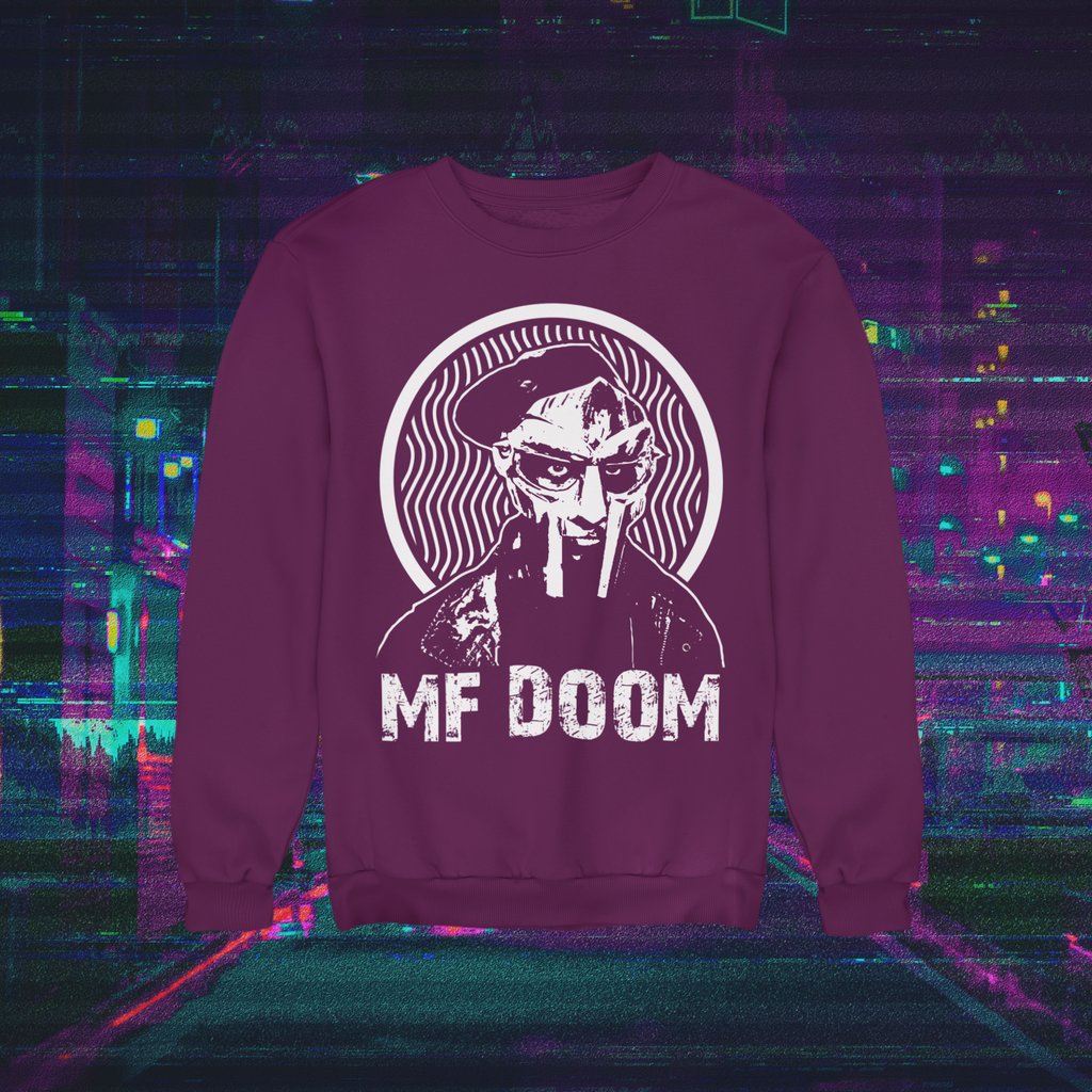 MF Doom Sweatshirt Hip Hop Clothing FREE SHIPPING Streetwear Iconic Range New Fashion Online Shop - One Stop Hip Hop UK