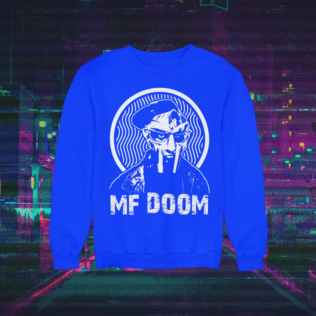 MF Doom Sweatshirt Hip Hop Clothing FREE SHIPPING Streetwear Iconic Range New Fashion Online Shop - One Stop Hip Hop UK