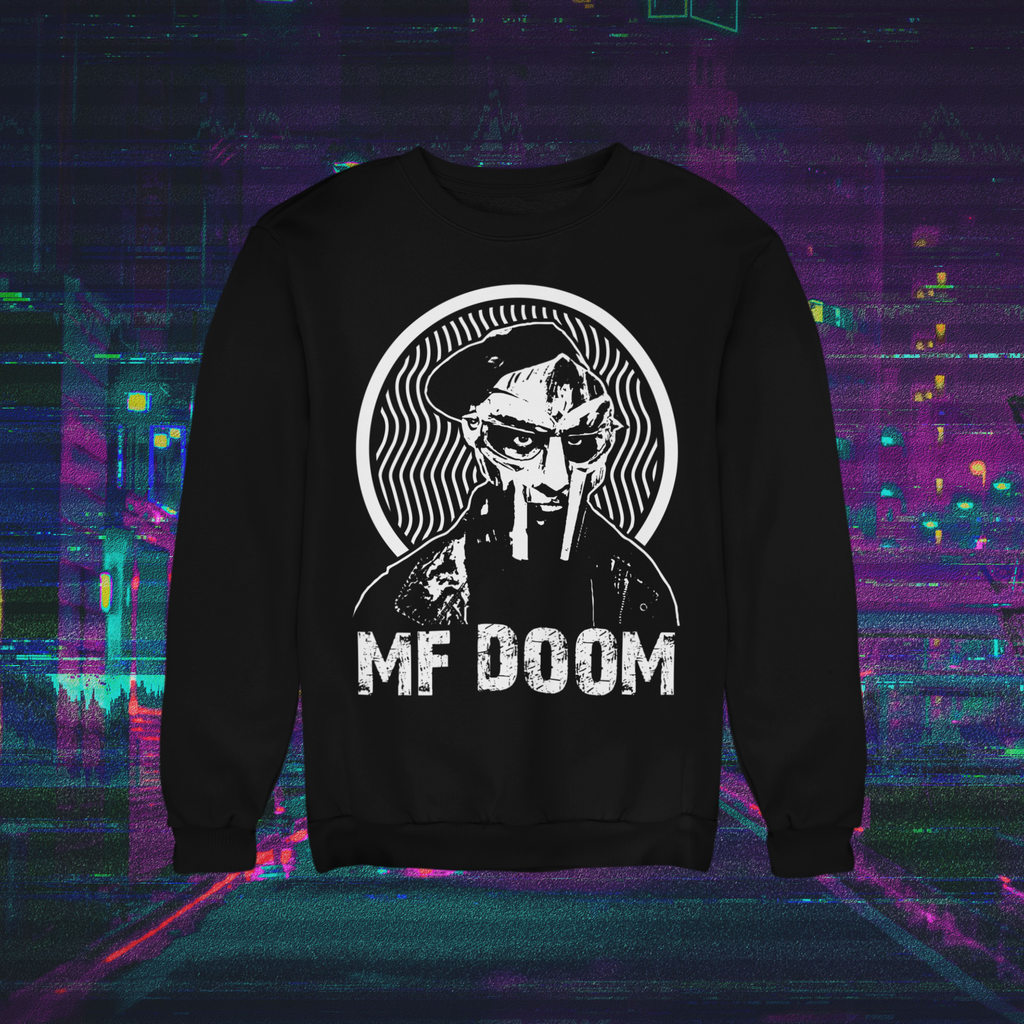MF Doom Sweatshirt Hip Hop Clothing FREE SHIPPING Streetwear Iconic Range New Fashion Online Shop - One Stop Hip Hop UK