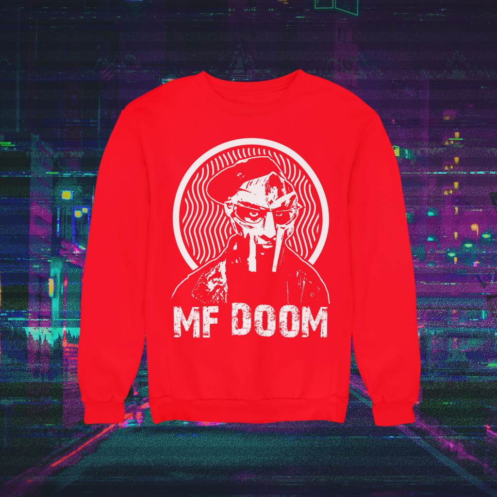 MF Doom Sweatshirt Hip Hop Clothing FREE SHIPPING Streetwear Iconic Range New Fashion Online Shop - One Stop Hip Hop UK