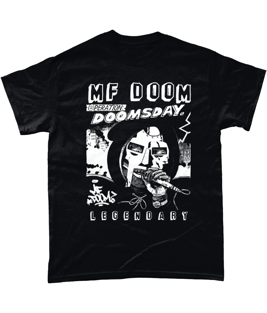 MF Doom - Hip Hop T-Shirt - Clothing - 5 Colors - One Stop Hip Hop UK