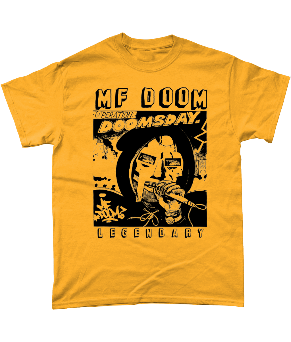 MF Doom - Hip Hop T-Shirt - Clothing - 5 Colors - One Stop Hip Hop UK