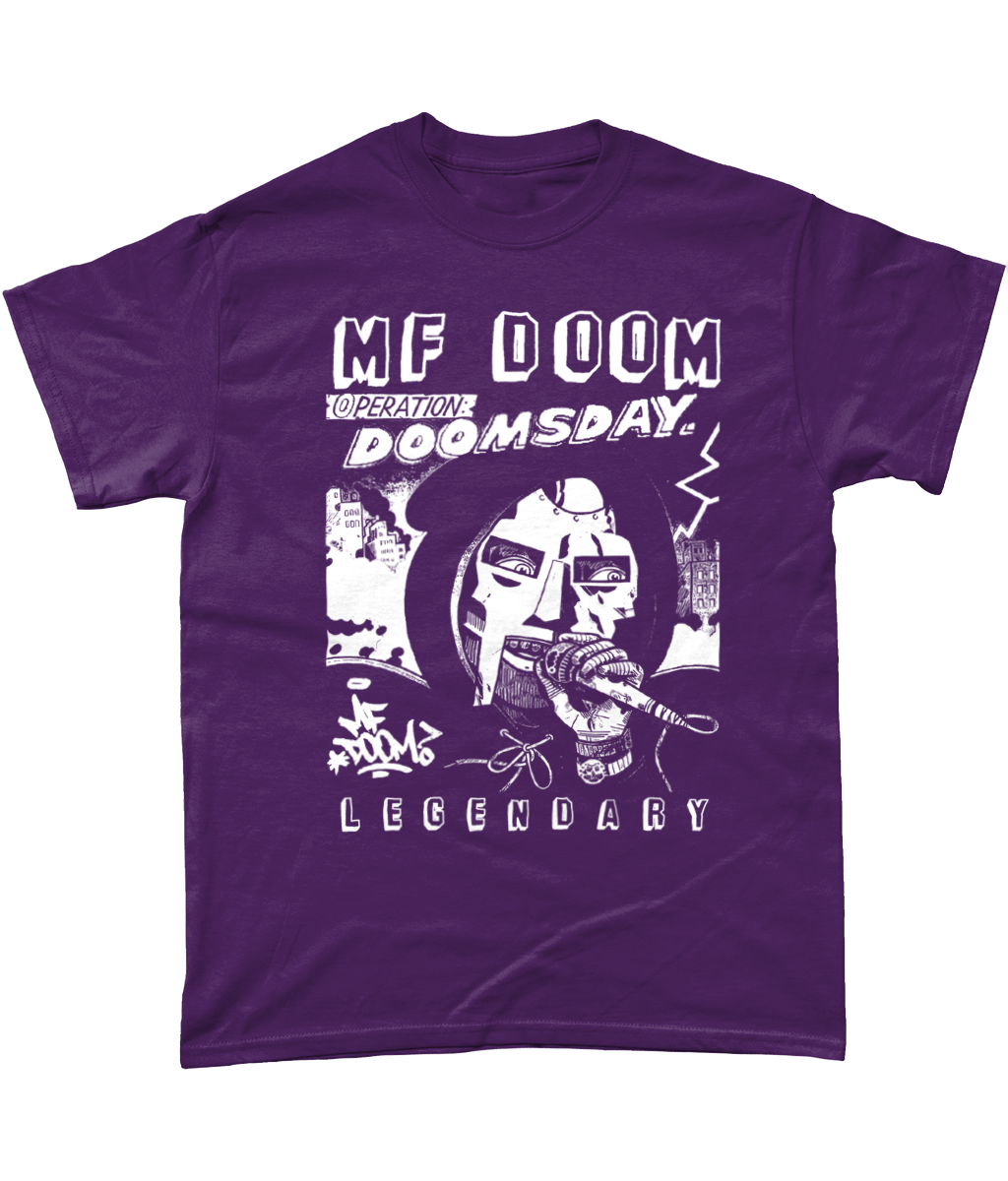 MF Doom - Hip Hop T-Shirt - Clothing - 5 Colors - One Stop Hip Hop UK