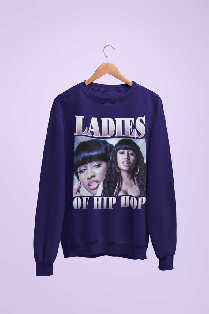 Nicki Minaj Ladies Of Hip Hop Sweatshirt 5 Colors FREE SHIPPING Street One Stop Hip Hop UK