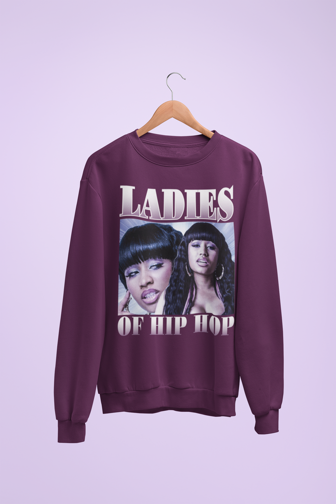 Nicki Minaj Ladies Of Hip Hop Sweatshirt 5 Colors FREE SHIPPING Streetwear Women's Clothing Online Store - One Stop Hip Hop UK