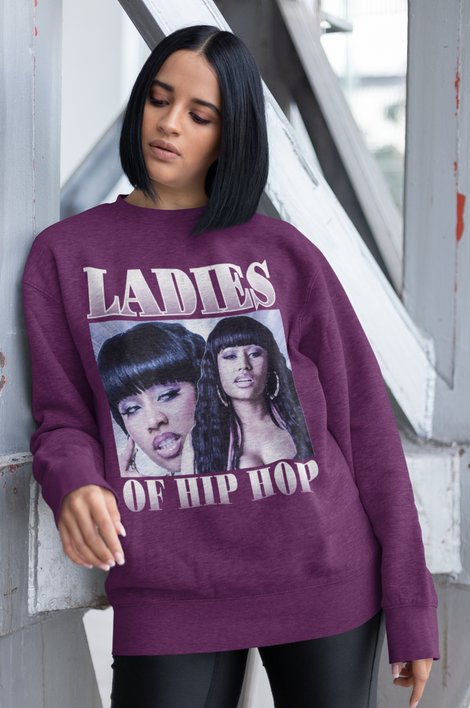 Nicki Minaj Ladies Of Hip Hop Sweatshirt 5 Colors FREE SHIPPING Street One Stop Hip Hop UK