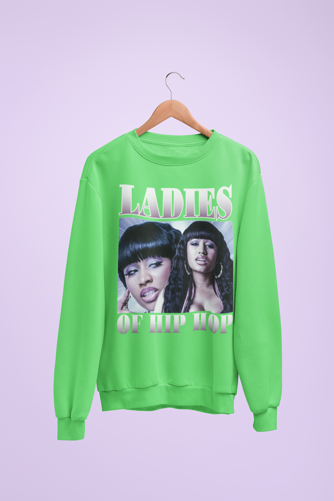 Nicki Minaj Ladies Of Hip Hop Sweatshirt 5 Colors FREE SHIPPING Streetwear Women's Clothing Online Store - One Stop Hip Hop UK
