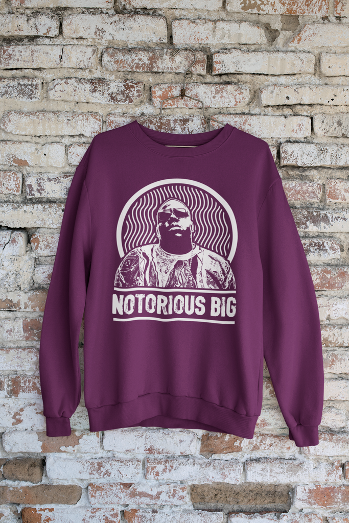 Notorious Big Biggy Smalls Hip Hop Clothing FREE SHIPPING Sweatshirt Streetwear Online Store Iconic Range