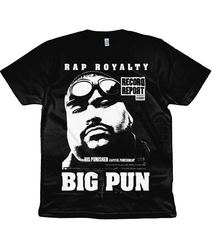 Big Pun - Record Report Hip Hop T-Shirt - 5 Colors - #PHC - One Stop Hip Hop UK