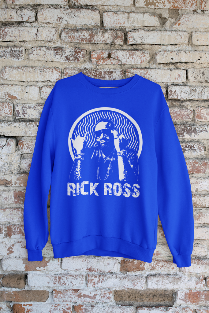 Rick Ross Hip Hop Clothing Rapper Sweatshirt FREE SHIPPING Iconic Range Streetwear - One Stop Hip Hop UK