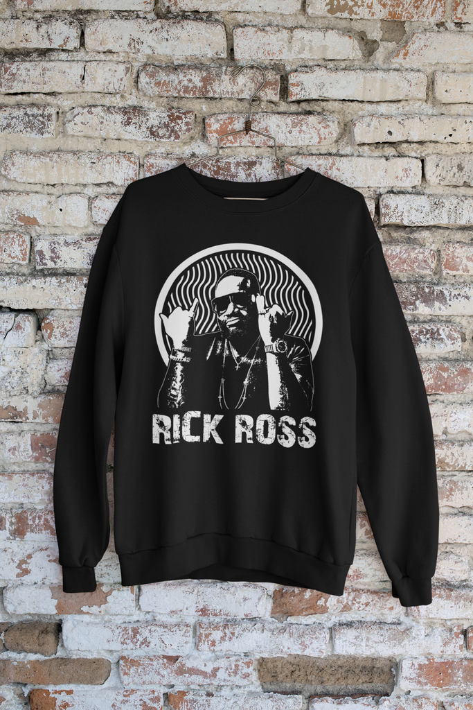 Rick Ross Hip Hop Clothing Rapper Sweatshirt FREE SHIPPING Iconic Range Streetwear - One Stop Hip Hop UK