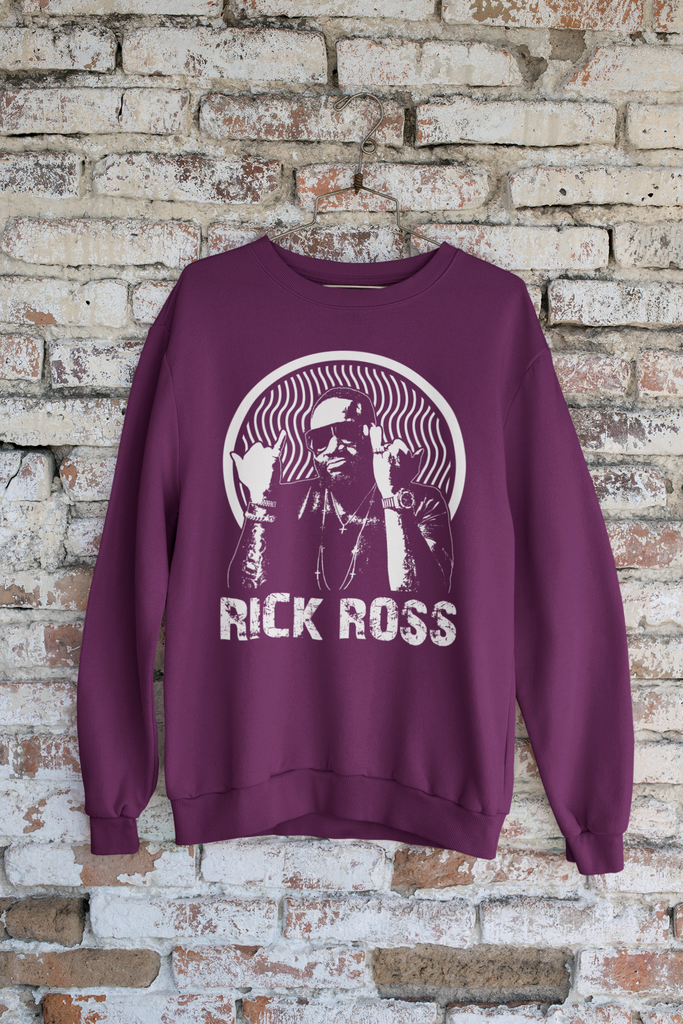 Rick Ross Hip Hop Clothing Rapper Sweatshirt FREE SHIPPING Iconic Range Streetwear - One Stop Hip Hop UK
