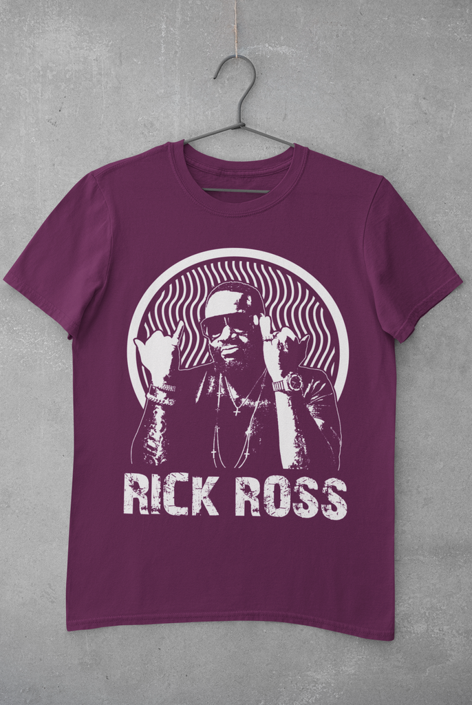 Rick Ross Hip Hop Clothing T-Shirt Tees FREE SHIPPING Iconic Range Online Store - One Stop Hip Hop UK