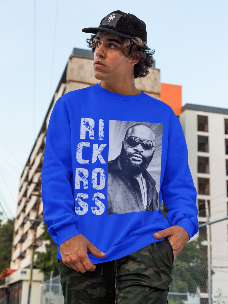 Rick Ross Sweatshirt Hip Hop Clothing FREE SHIPPING Rapper Merch Onlin One Stop Hip Hop UK