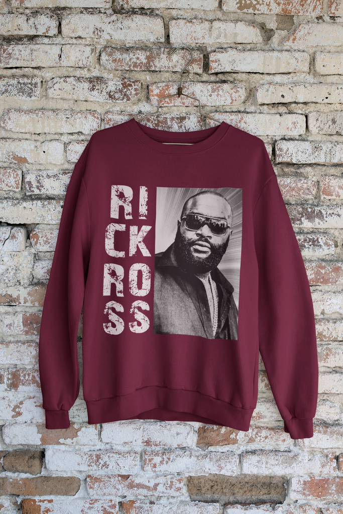 Rick Ross Sweatshirt Hip Hop Clothing FREE SHIPPING Rapper Merch Online Store - One Stop Hip Hop UK