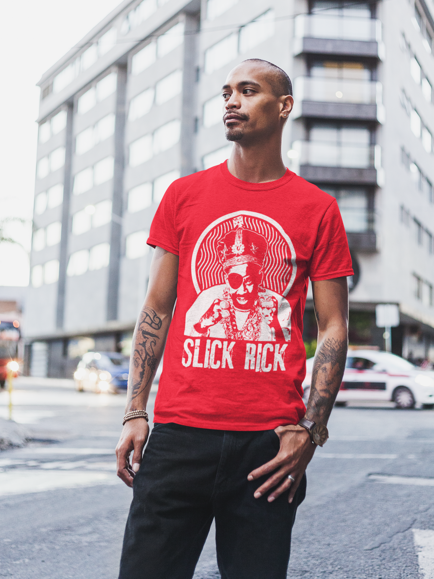 Slick Rick Hip Hop Clothing T Shirt Tees FREE SHIPPING Iconic