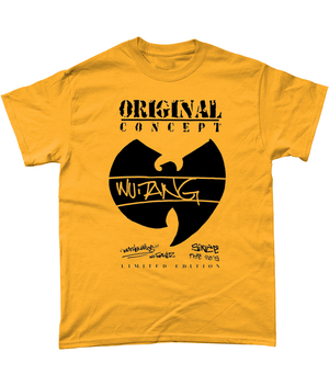 Wu-Tang Clan - Original Concept - T-Shirt - Gold/White/Green - One Stop Hip Hop UK