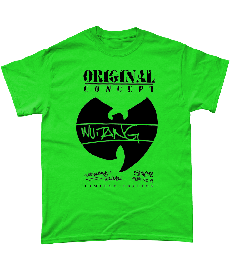 Wu-Tang Clan - Original Concept - T-Shirt - Gold/White/Green - One Stop Hip Hop UK