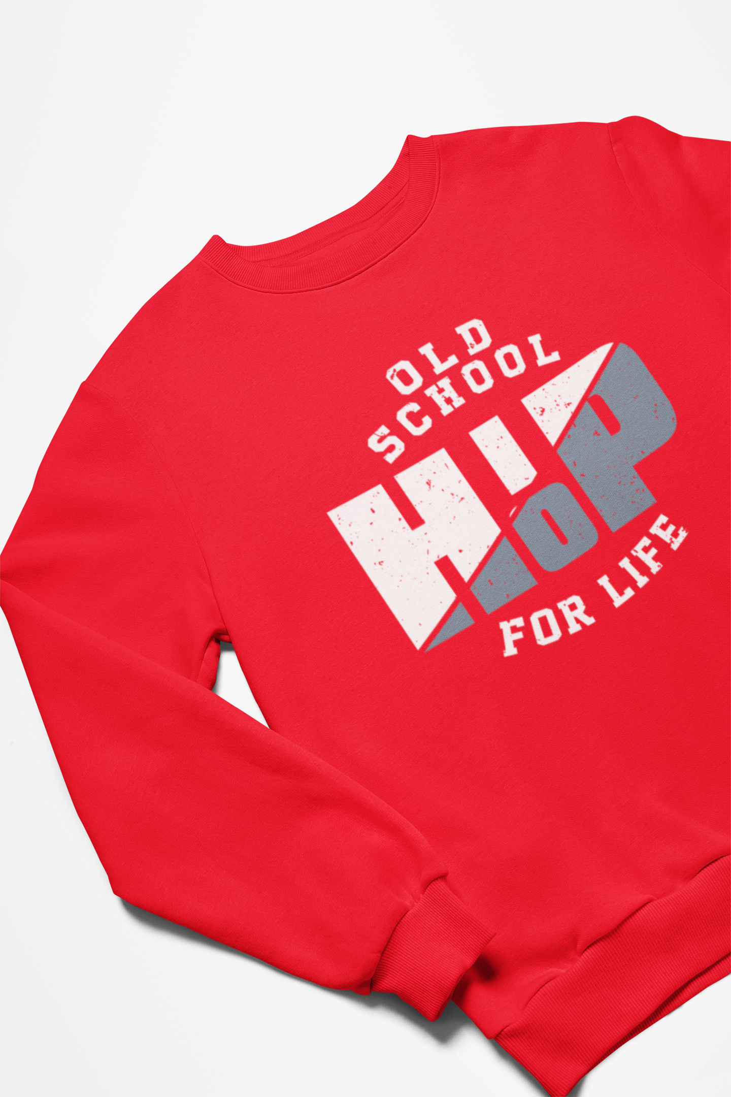 Old School Hip Hop For Life Sweatshirt - 5 Colors Available #HipHop50th